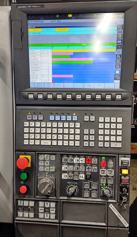 Okuma Genos L250IIe, Machine ID: 8838